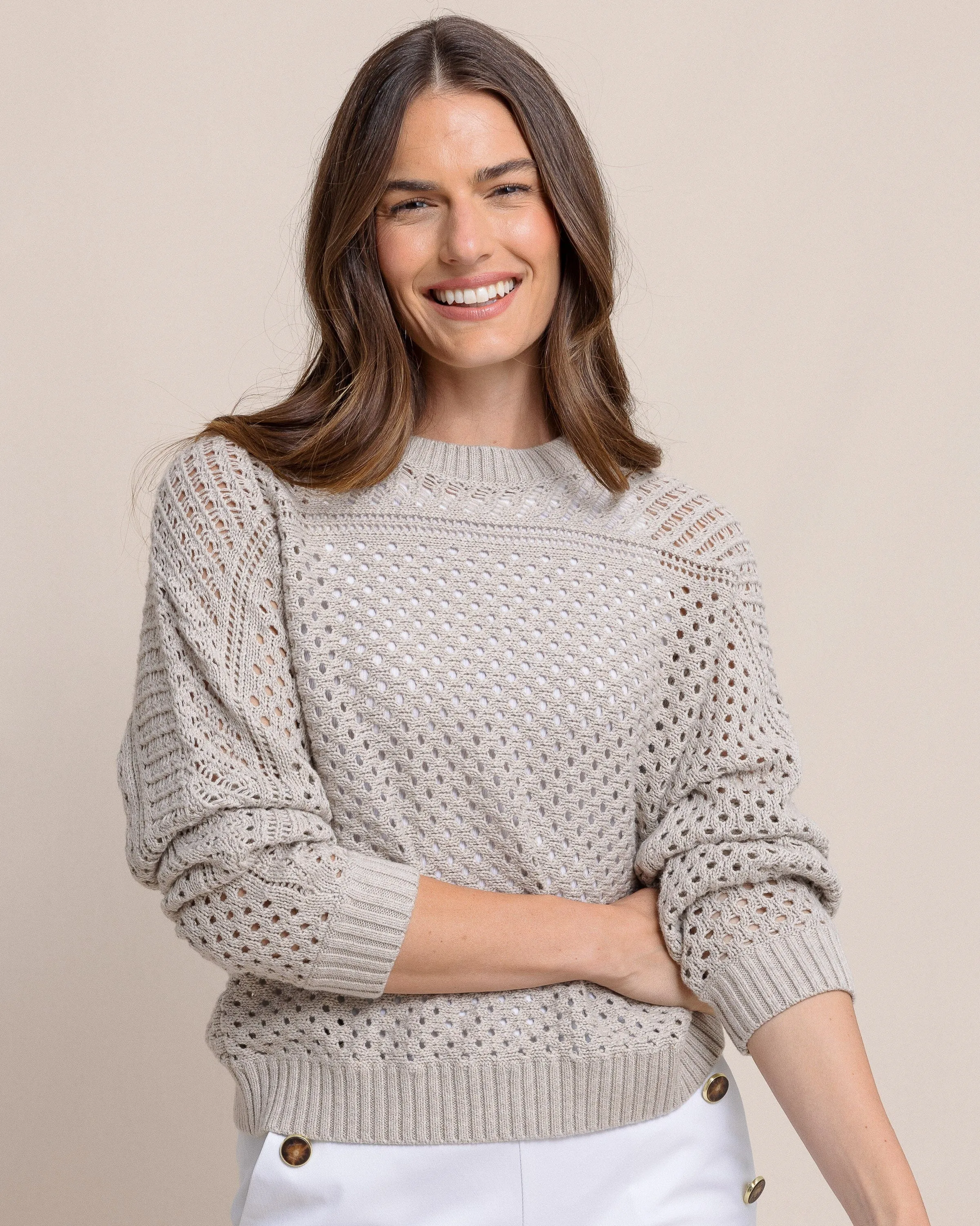 Ophelia Open Stitch Sweater