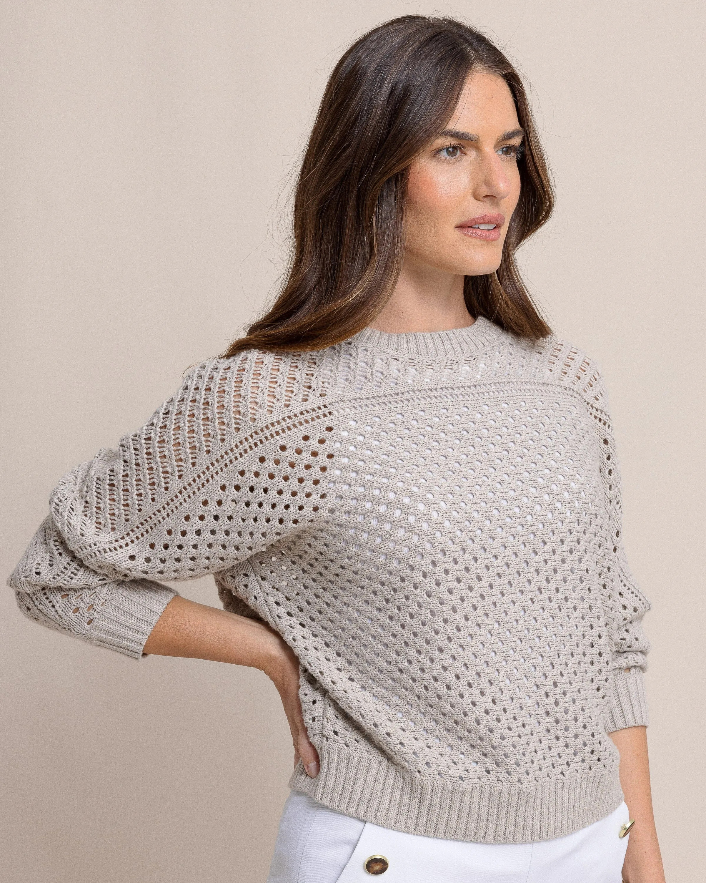 Ophelia Open Stitch Sweater