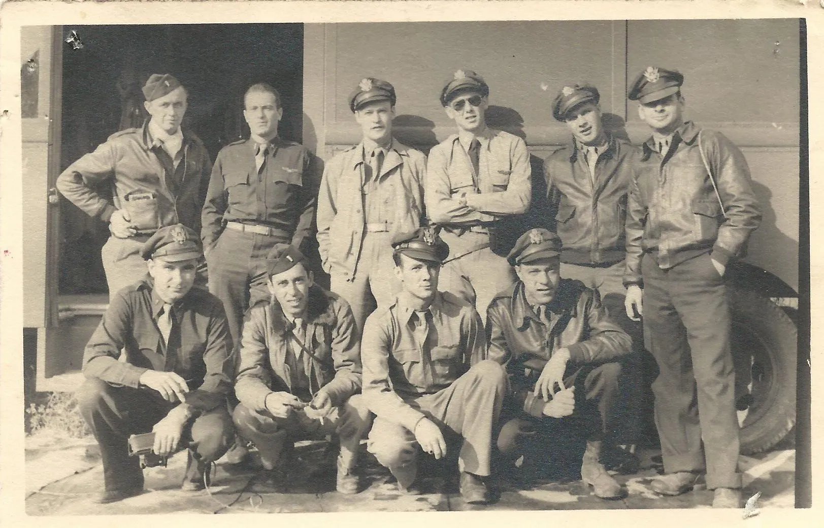 Original U.S. WWII P-47 Thunderbolt Fighter Pilot Named Grouping with Interview - 392nd Fighter Squadron
