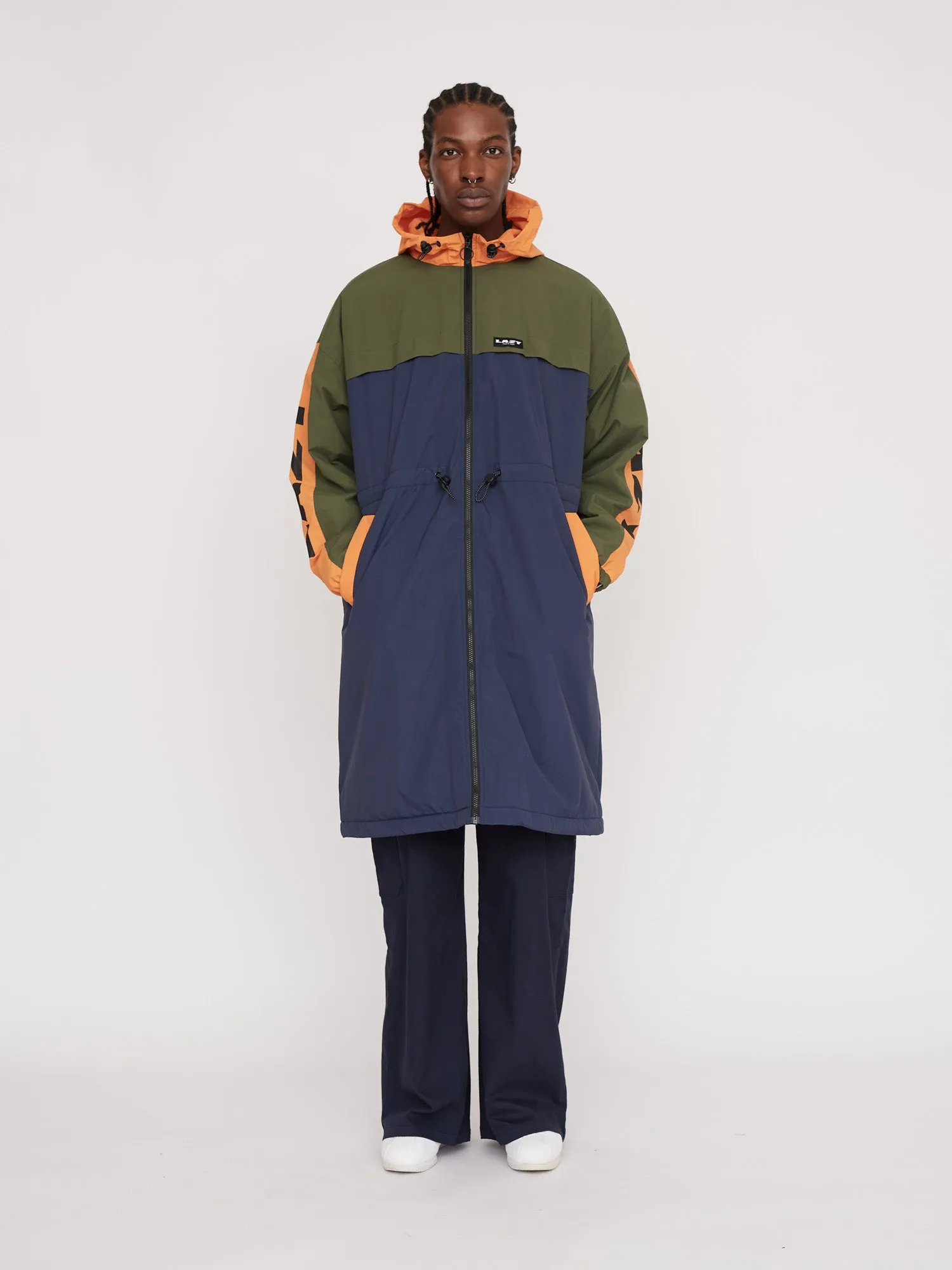 Panelled Oversized Parka