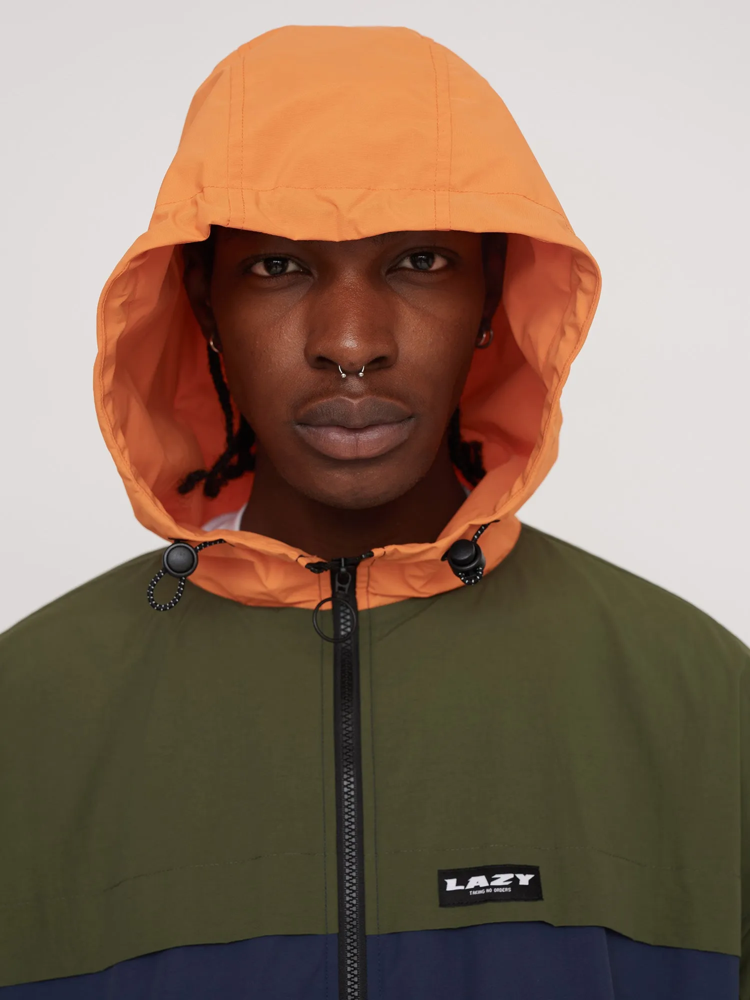 Panelled Oversized Parka