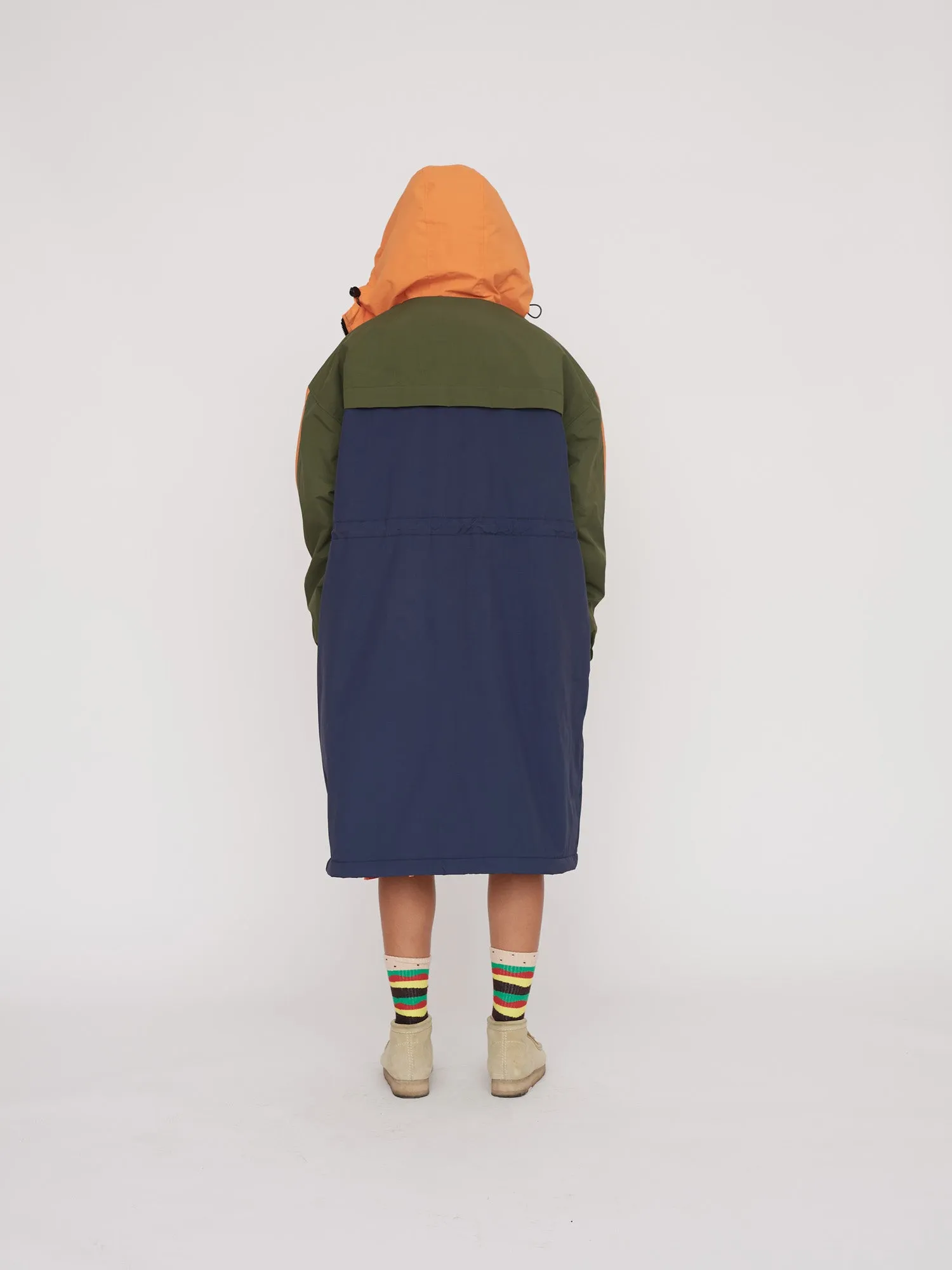 Panelled Oversized Parka