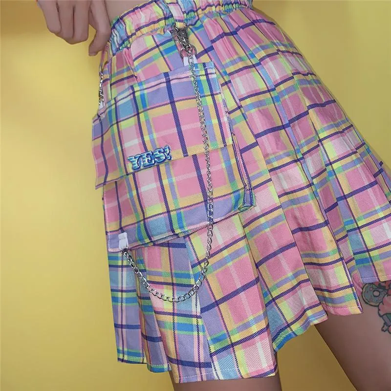 Pastel Yes Pleated Skirt SD00876