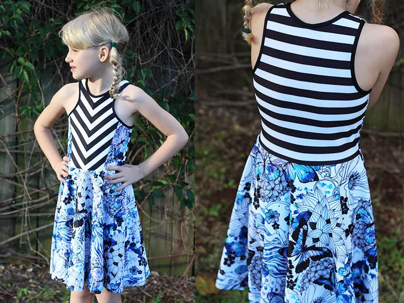 PDF Pattern: Spandex Skater Dress