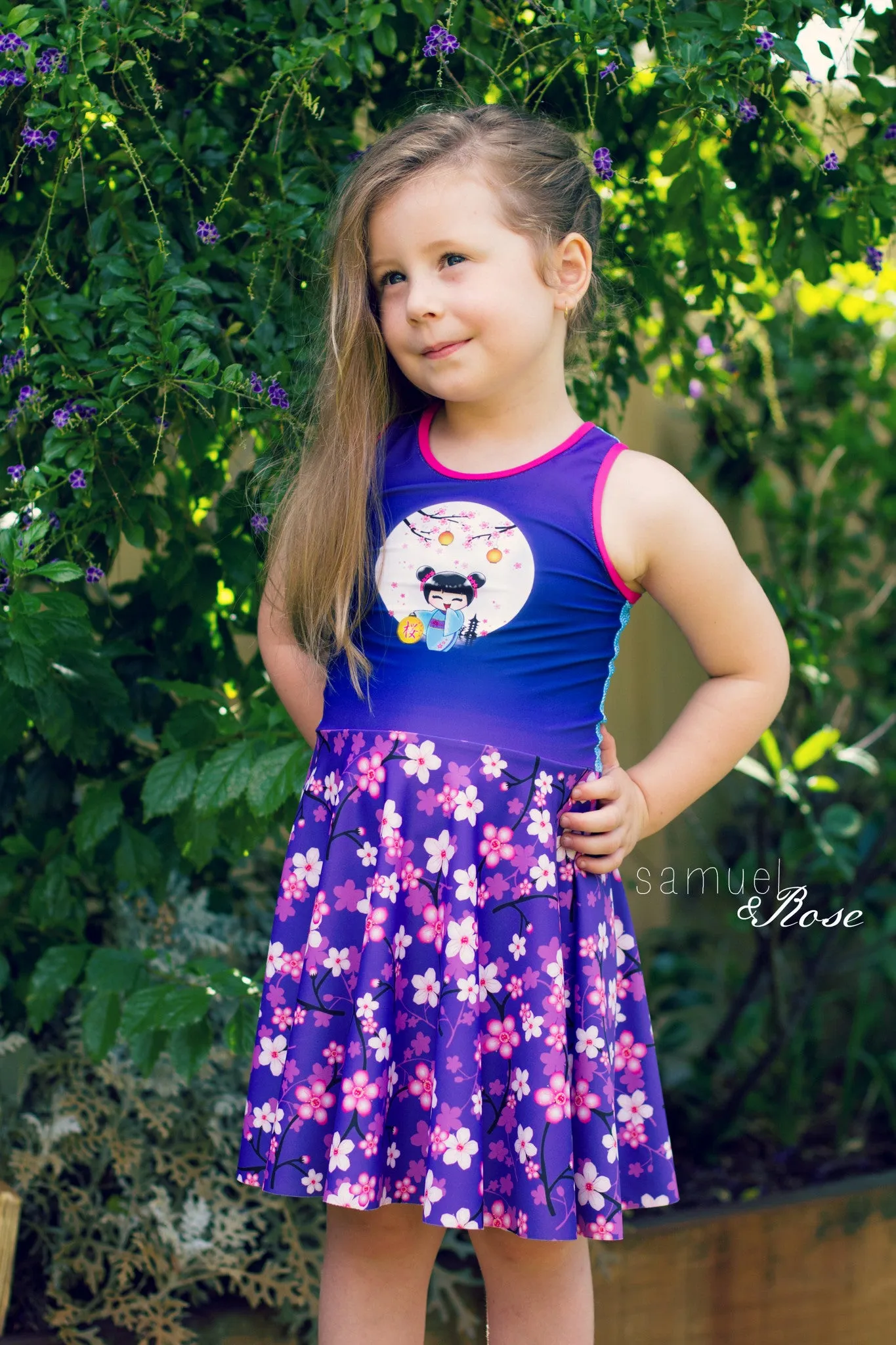 PDF Pattern: Spandex Skater Dress