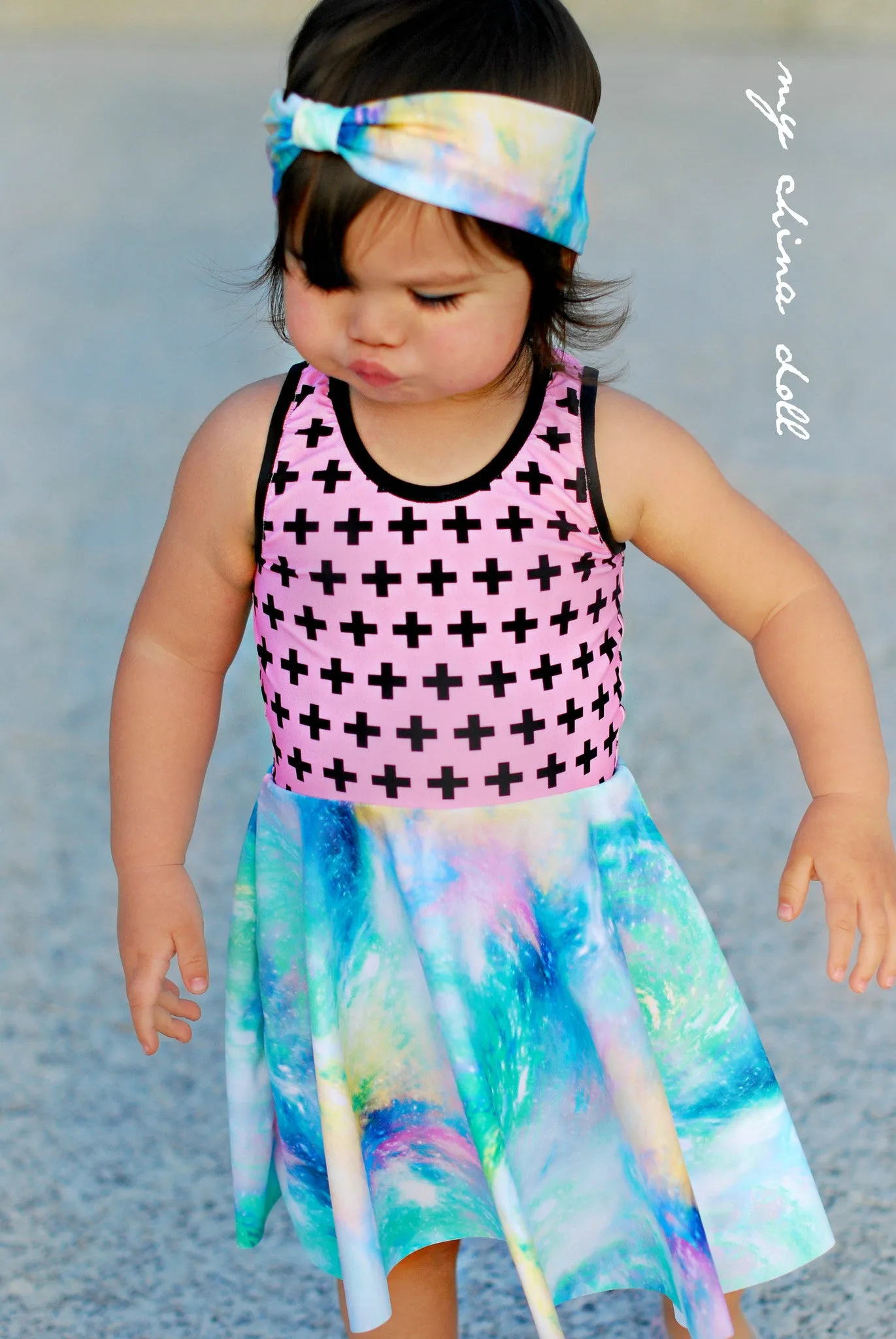 PDF Pattern: Spandex Skater Dress