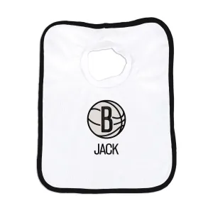 Personalized Brooklyn Nets Pullover Bib