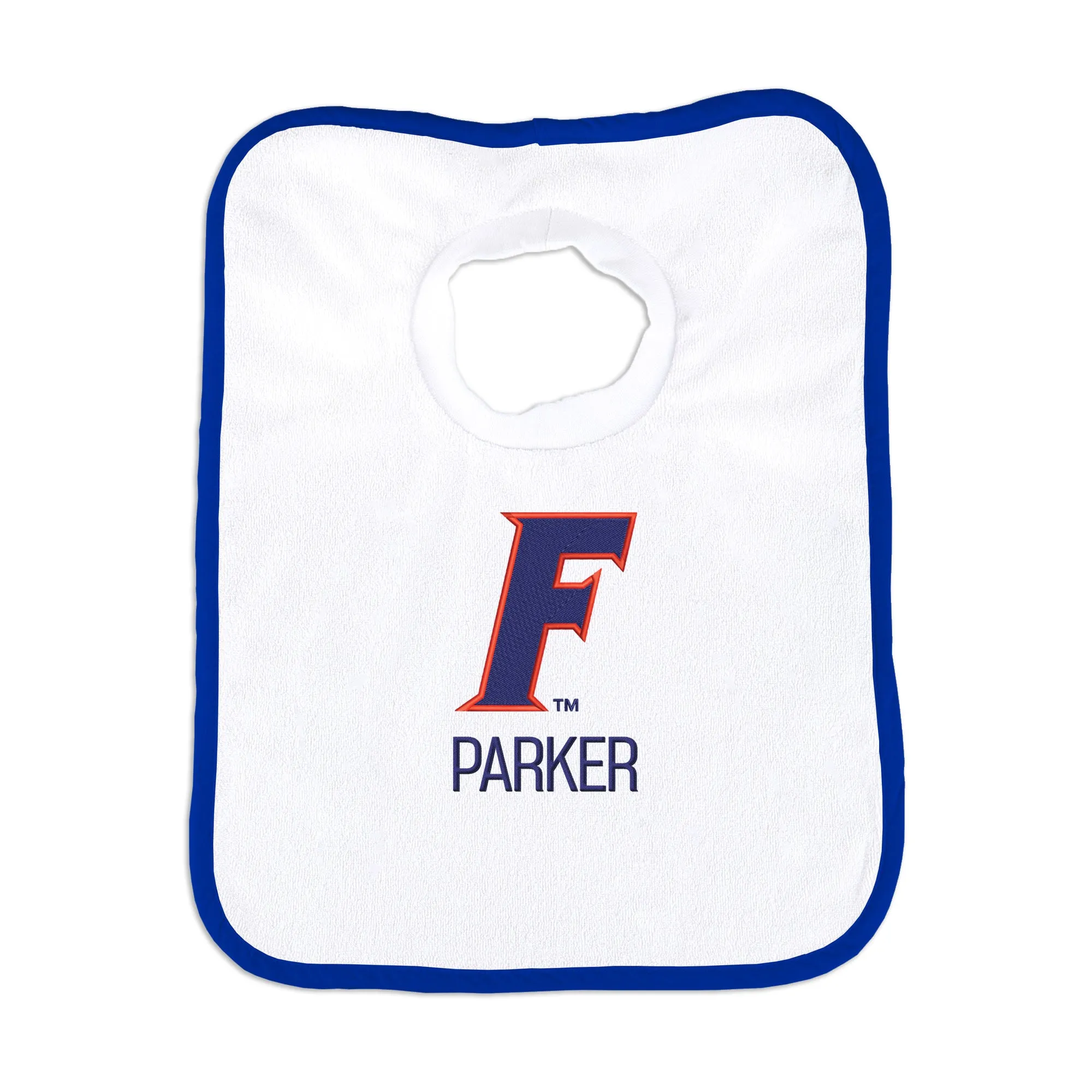 Personalized Florida Gators Slanted F Bib