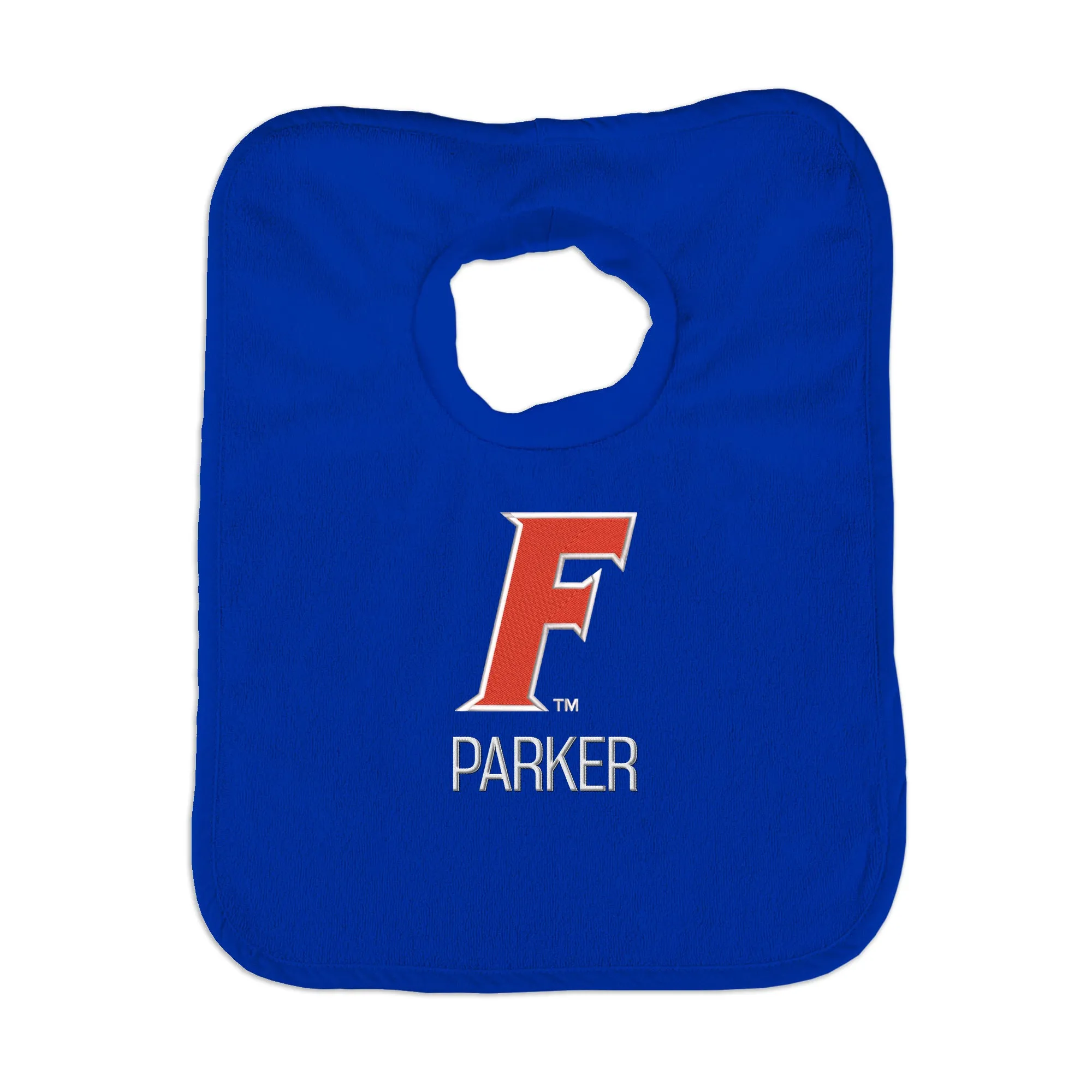 Personalized Florida Gators Slanted F Bib