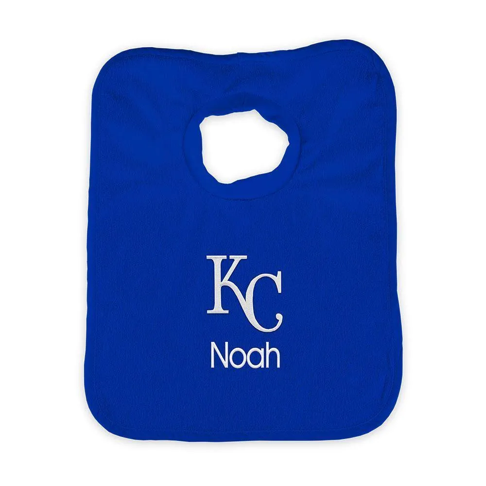 Personalized Kansas City Royals Pullover Bib