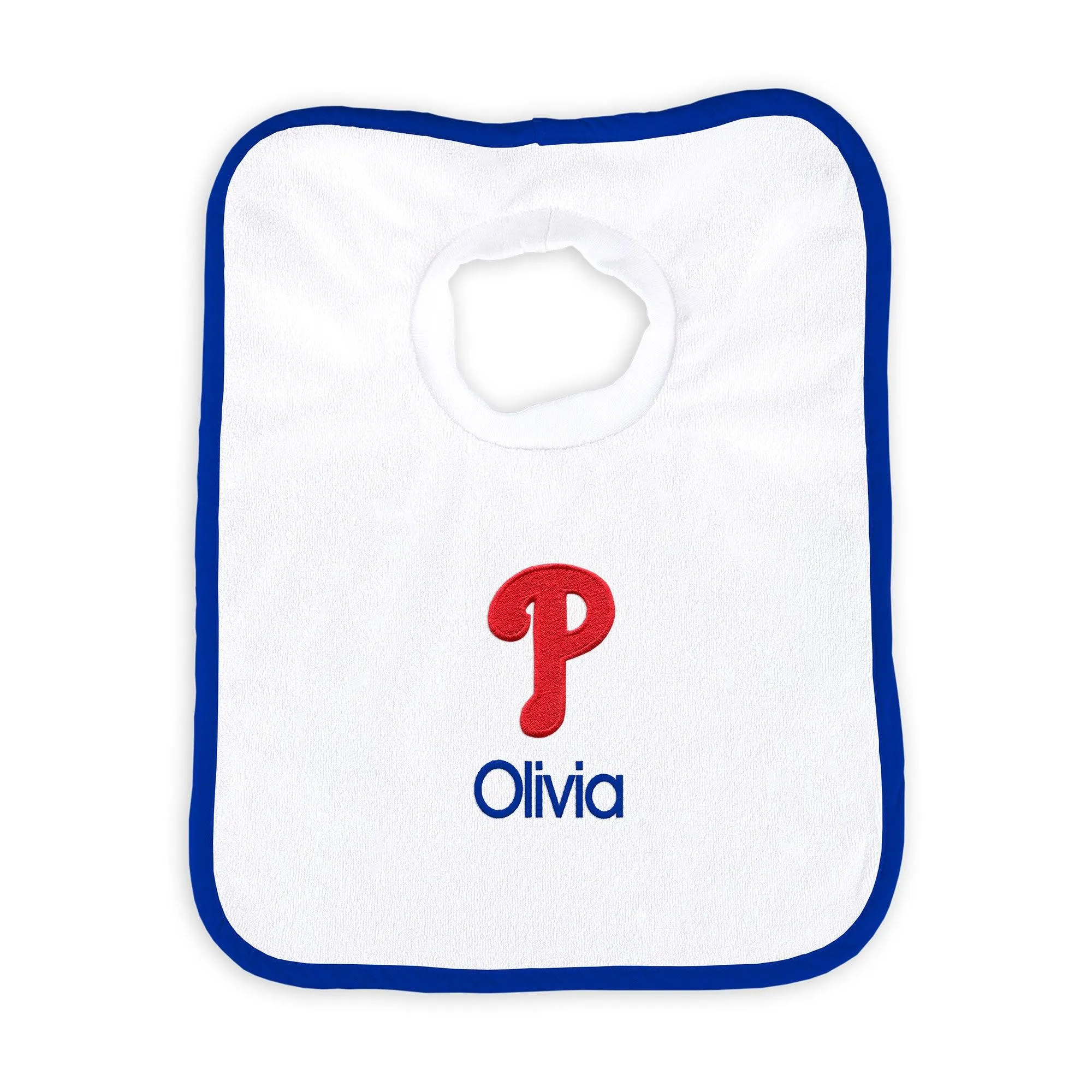 Personalized Philadelphia Phillies Pullover Bib