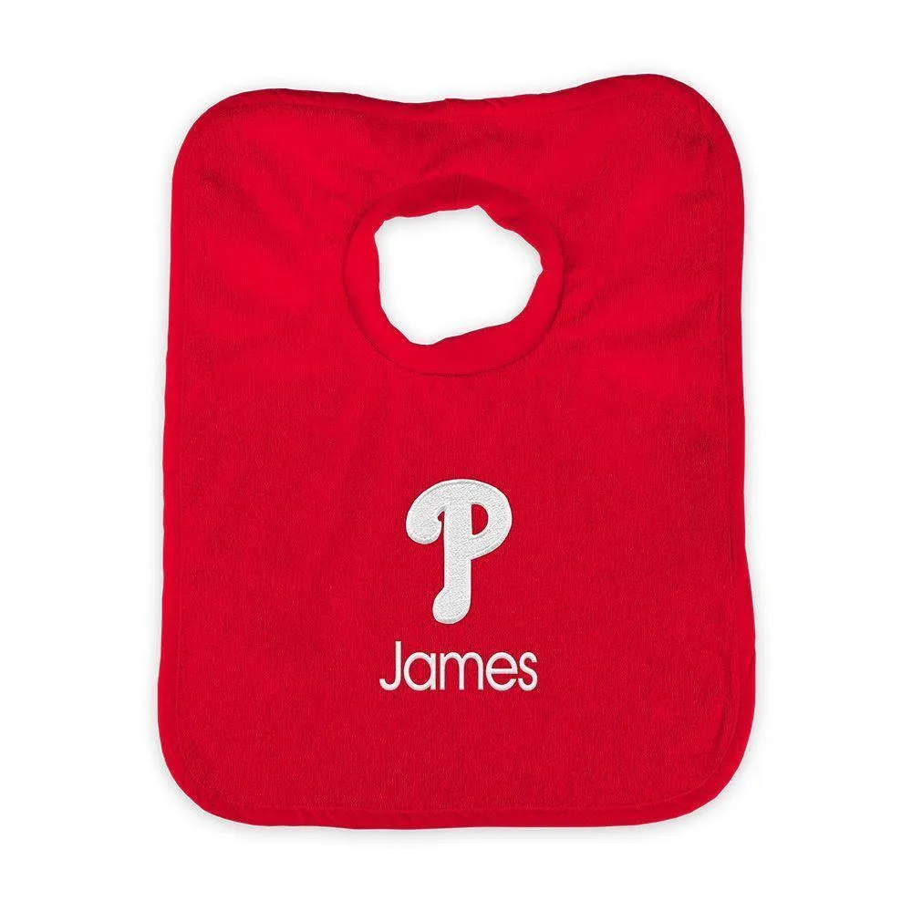 Personalized Philadelphia Phillies Pullover Bib