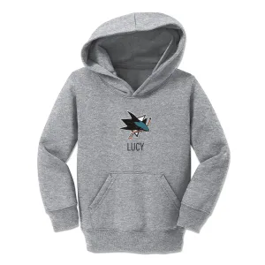 Personalized San Jose Sharks Toddler Pullover Hooded Sweatshirt