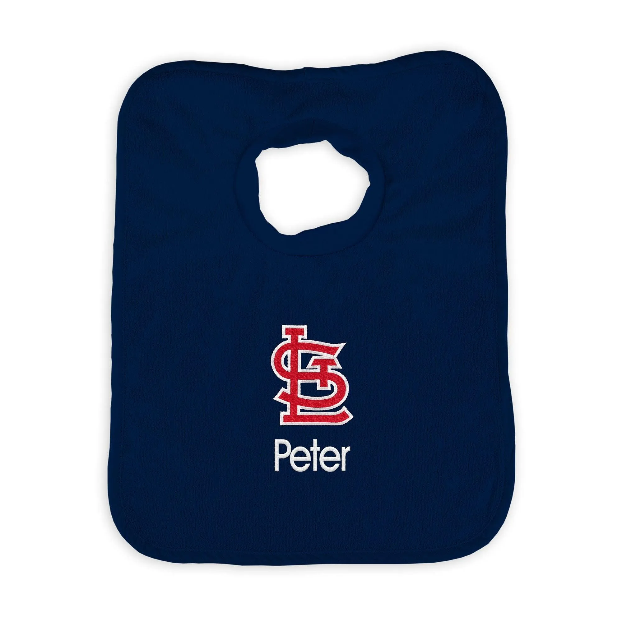 Personalized St. Louis Cardinals Pullover Bib