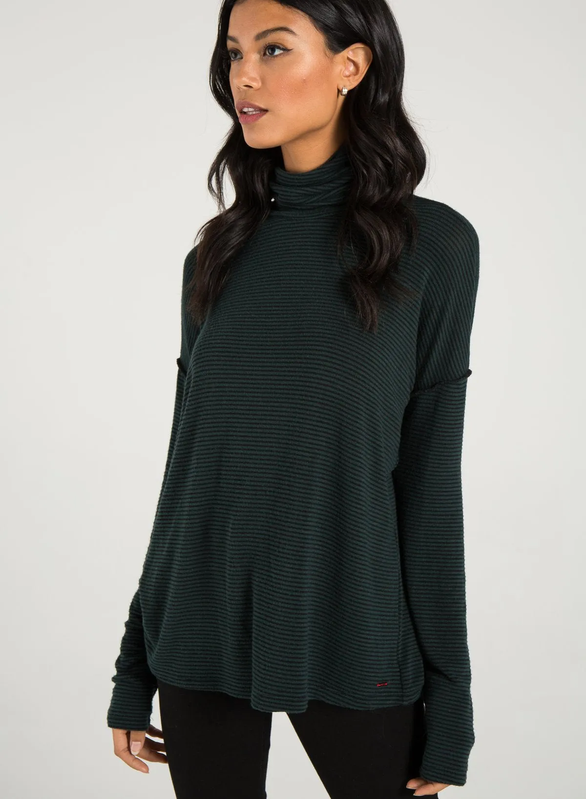 PHILANTHROPY- Nickel-Turtleneck Black/Forest