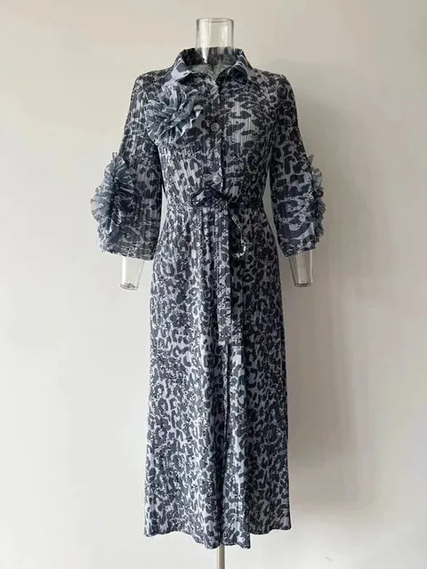 Pre Order:  Fungus Sleeves Maxi Sunday Dress