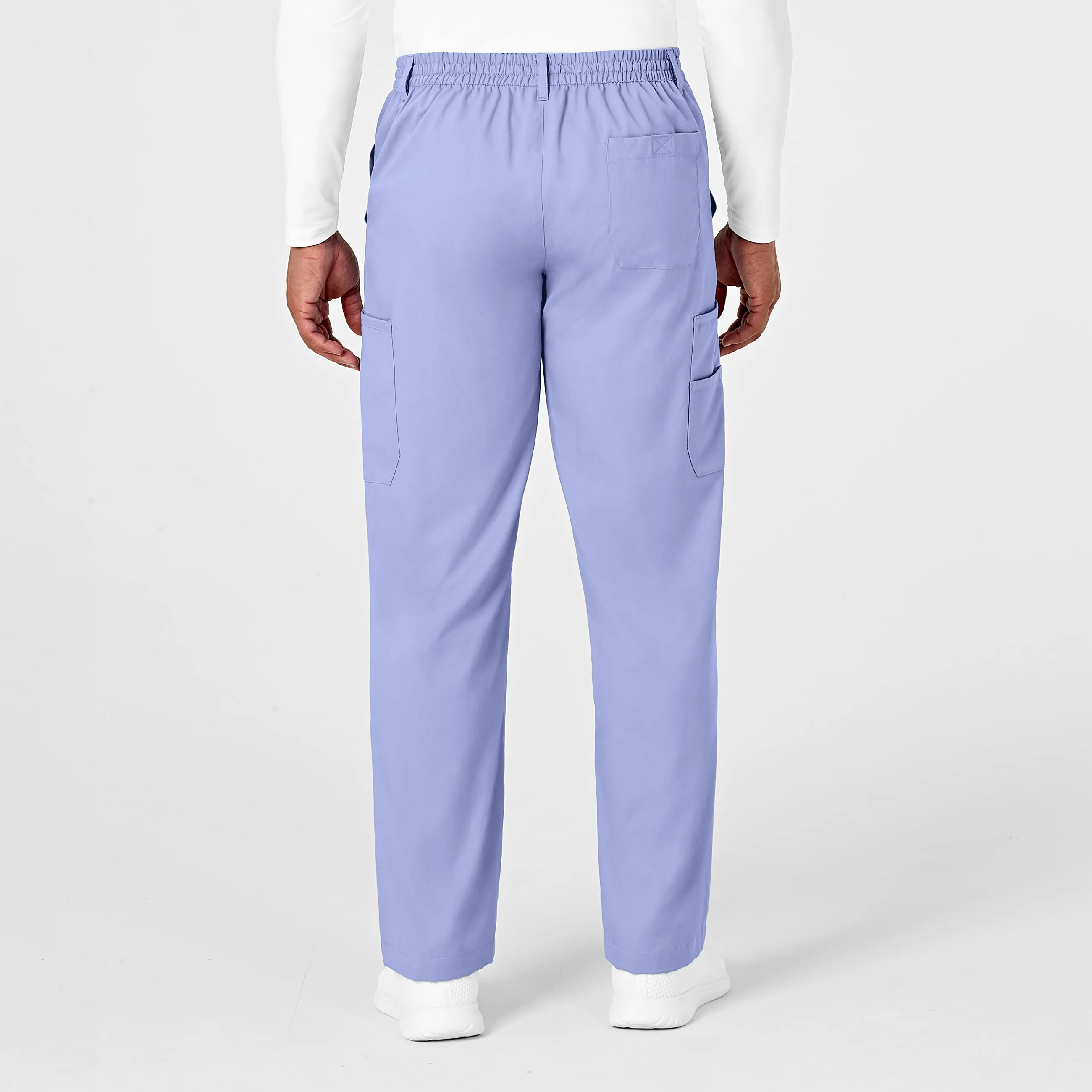 PRO Men's Cargo Scrub Pant - Ceil Blue