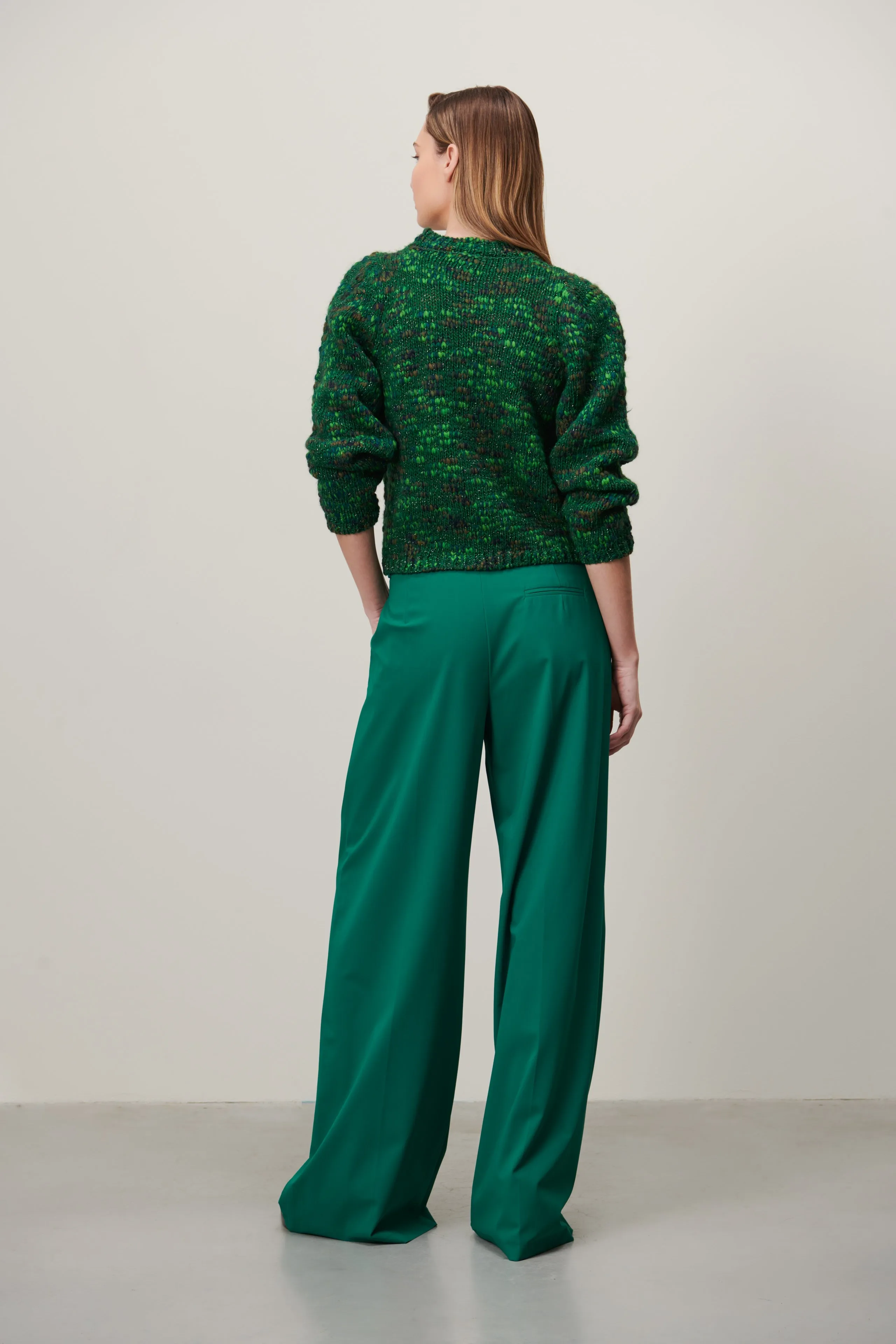 Pullover 30107766 | Green Melange