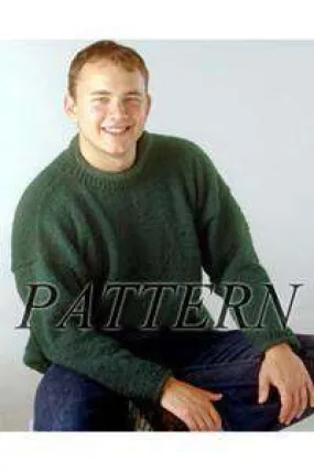 Pullover in worsted or chunky weight *Pattern*