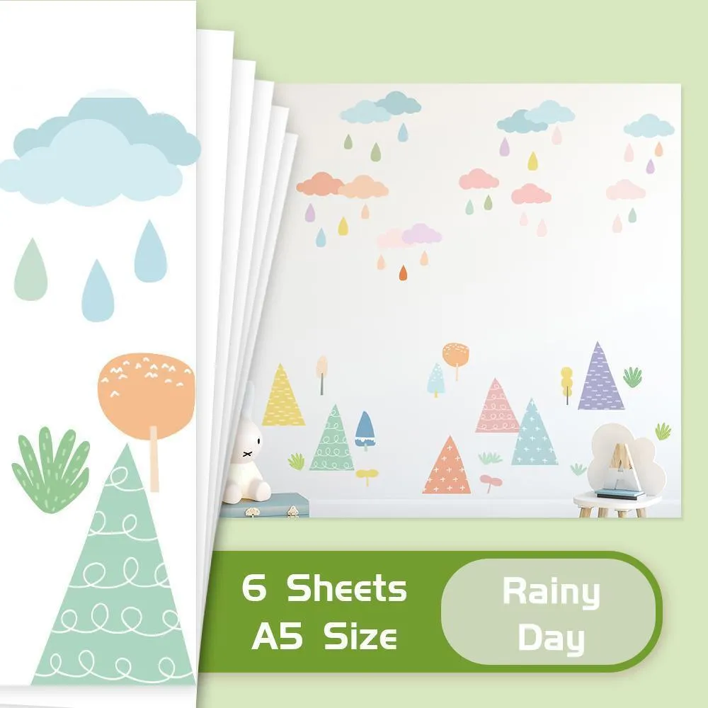 Rainy Day Wall Decals