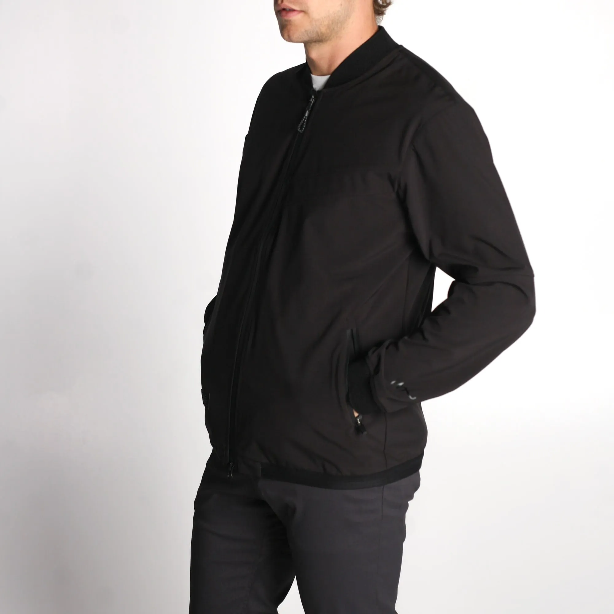 Regulate Bomber Jacket Black