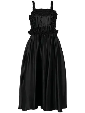 Ruffled Maxi Strap Dress