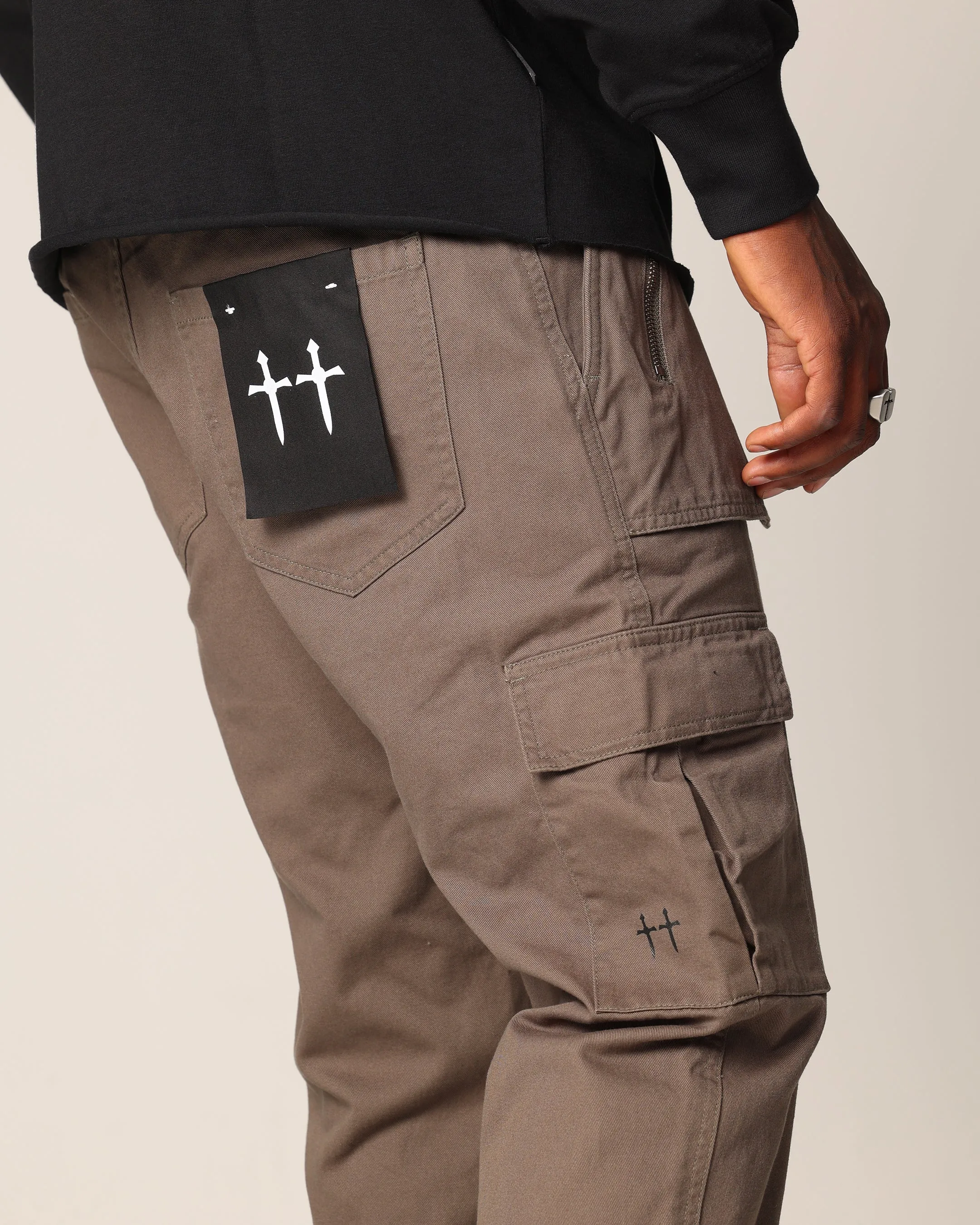 Saint Morta Martial Law Cargo Pants Vintage Khaki