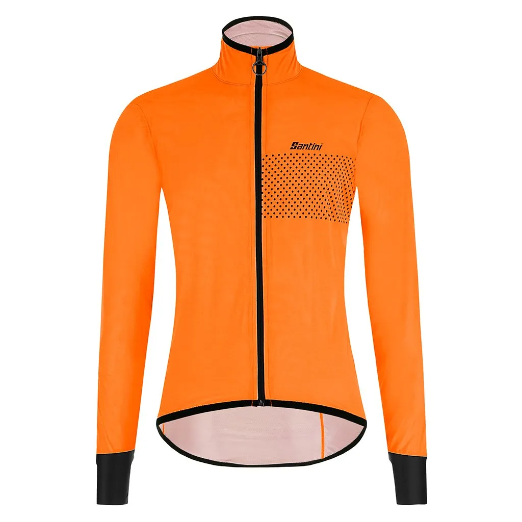 Santini Guard Nimbus Rain Jacket - Flashy Orange