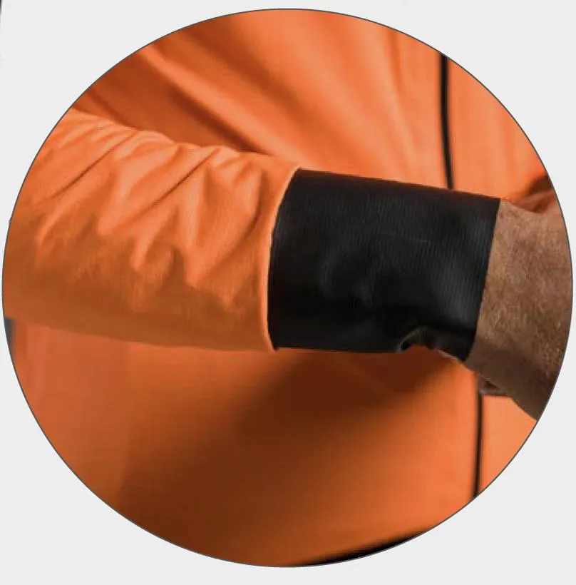 Santini Guard Nimbus Rain Jacket - Flashy Orange