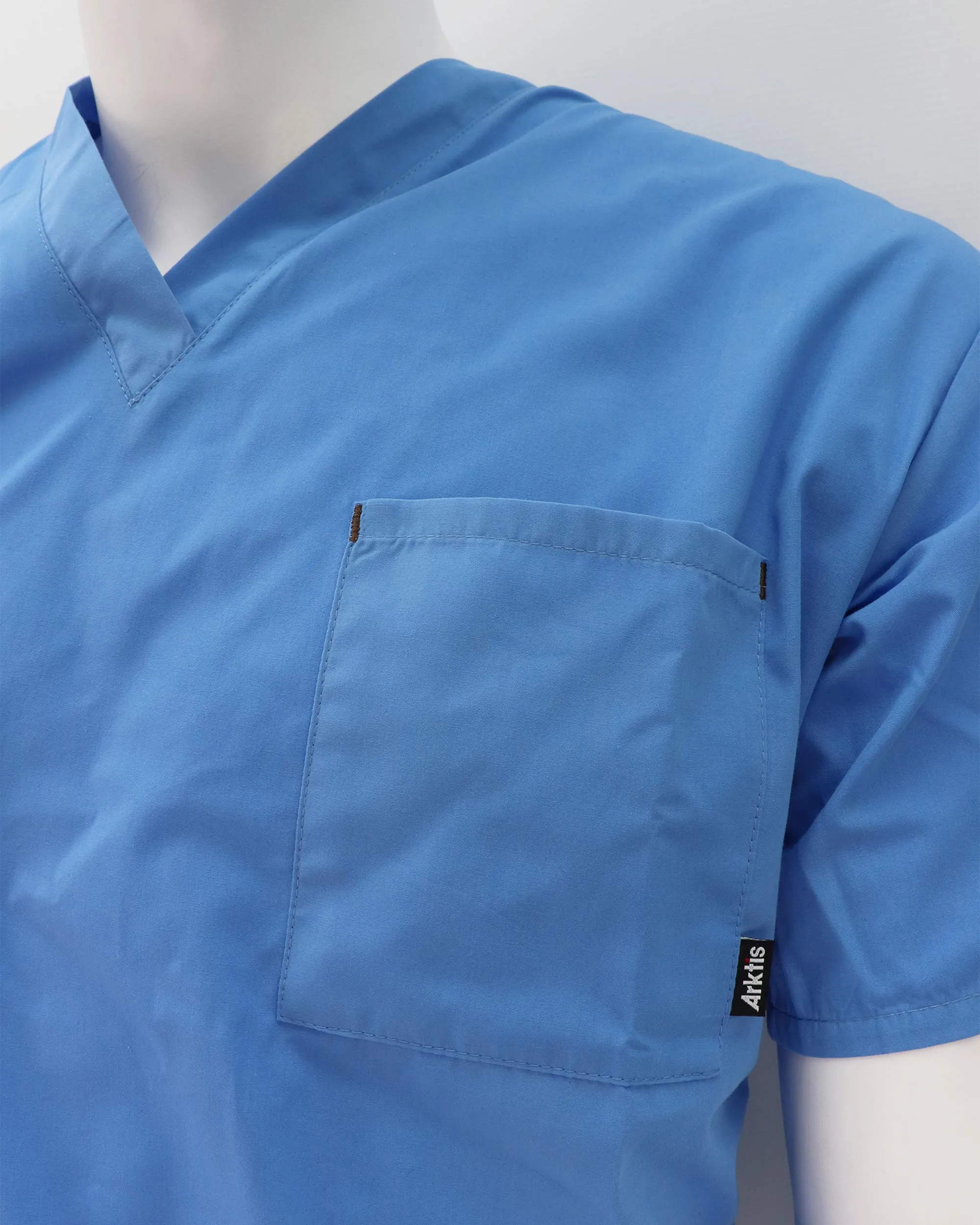 SC001 Scrubs Top/ Shirt - Ceil Blue