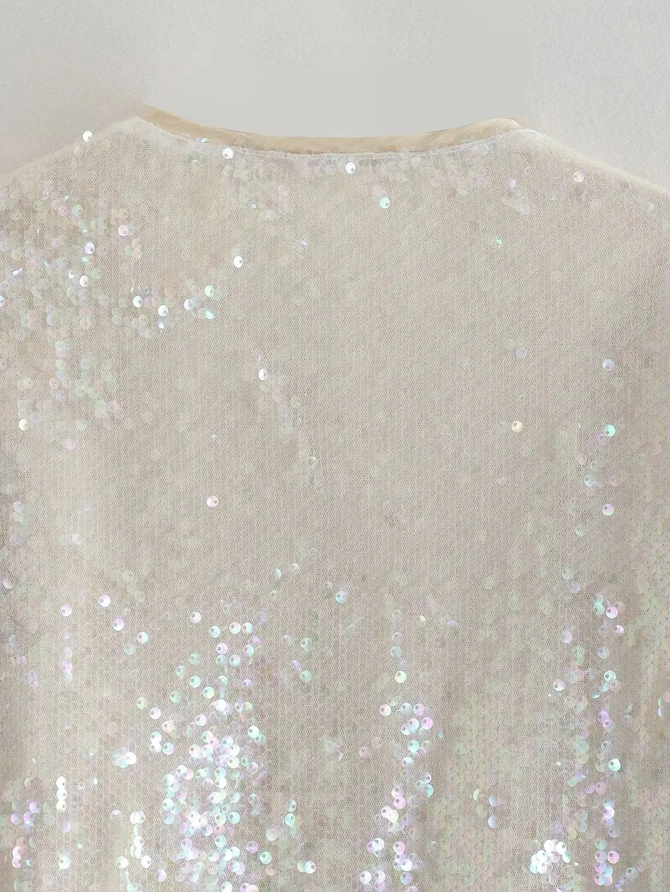 Sequined Bomber Party Jacket