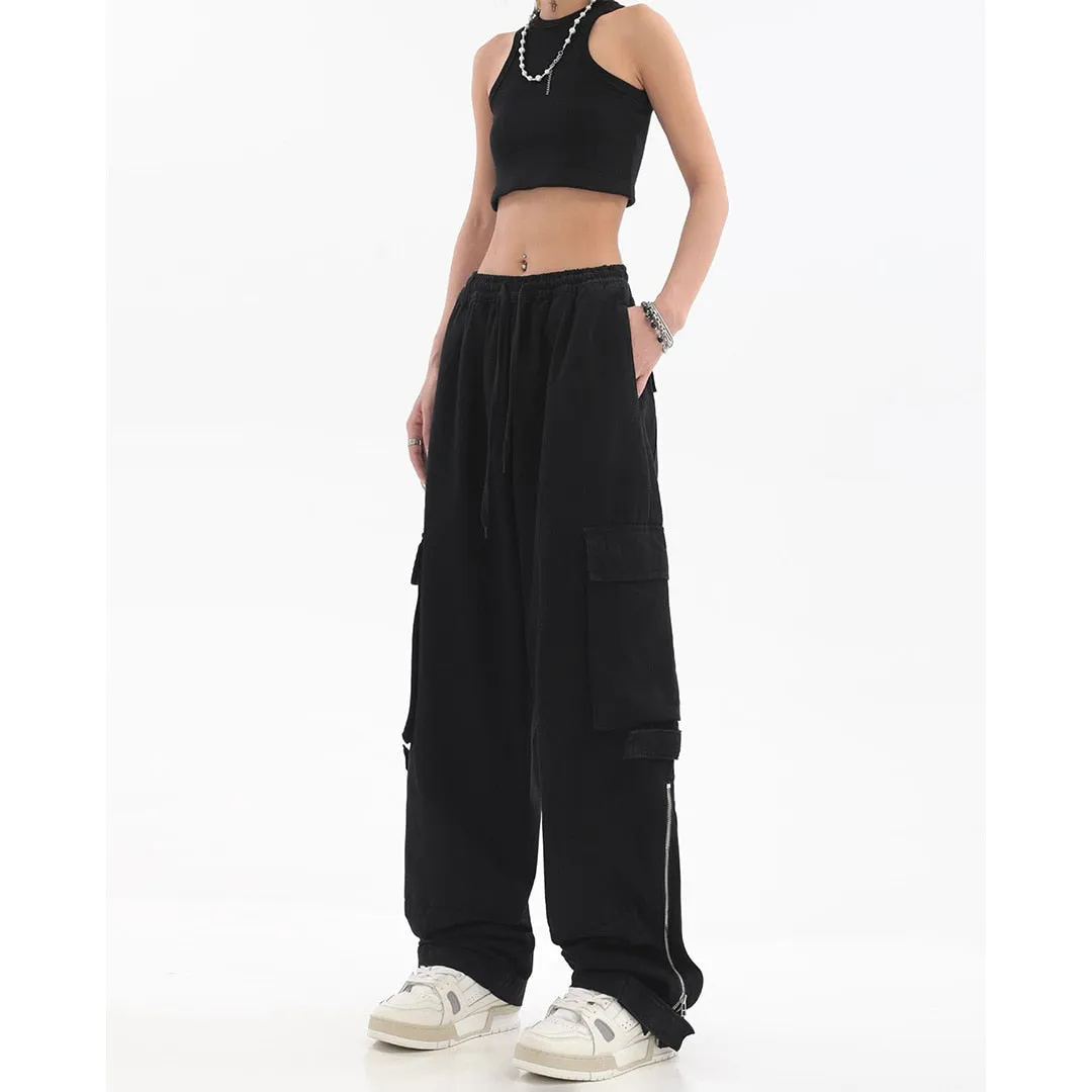 Side Pocket Baggy Cargo Pants