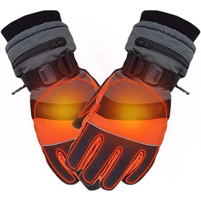 Sidiou Group Anniou Electric Heated Gloves USB Rechargeable Heating Gloves Motorcycle Winter Camping Ski Gloves Mens Waterproof Women Riding Gloves