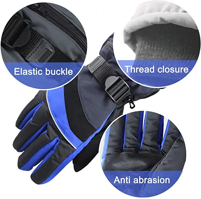 Sidiou Group Anniou Electric Heated Gloves USB Rechargeable Heating Gloves Motorcycle Winter Camping Ski Gloves Mens Waterproof Women Riding Gloves