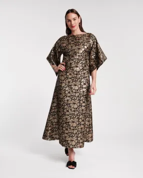 Spinnaker Jacquard Maxi Dress