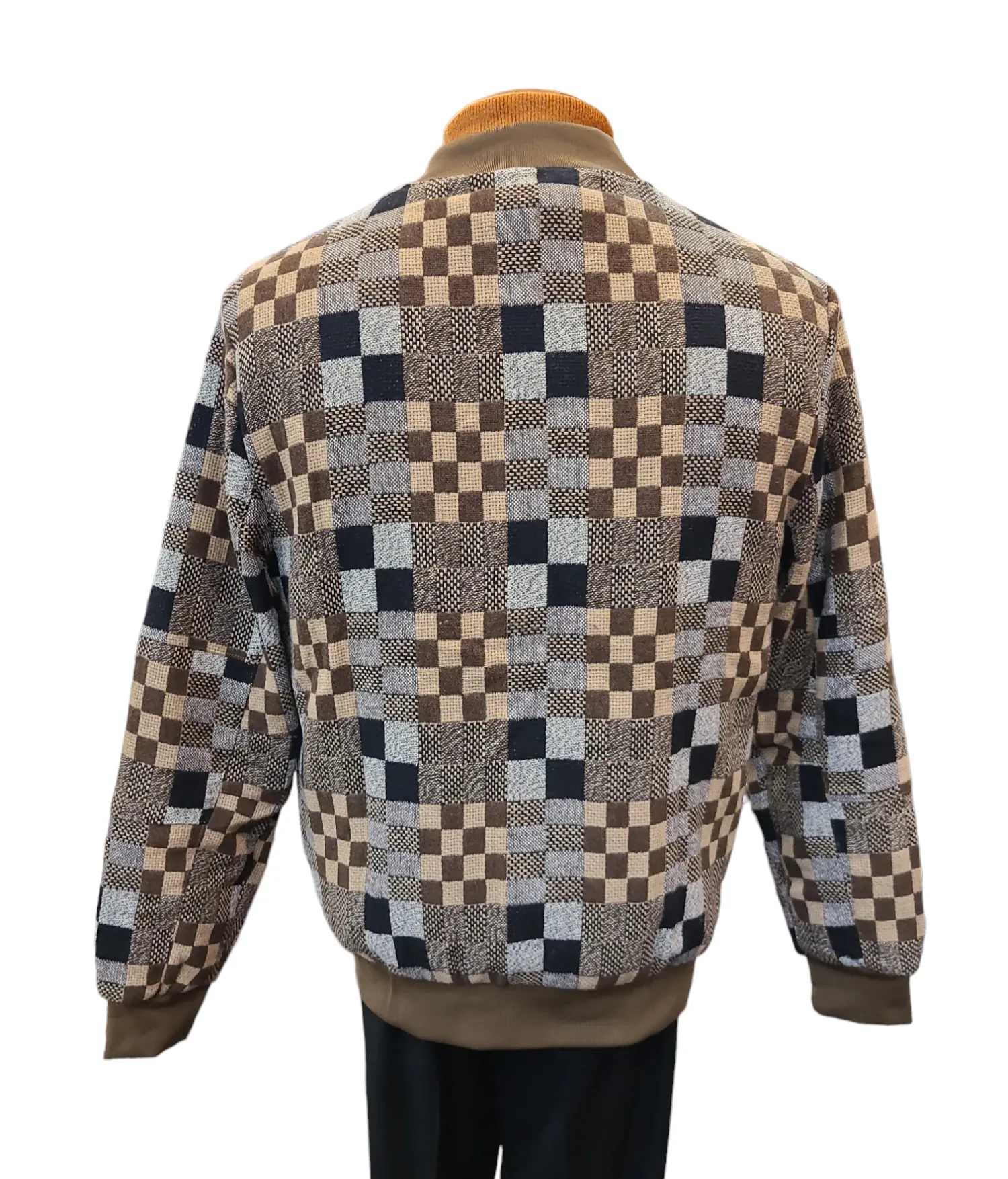 Stacy Adams Wool Blend Bomber Jacket