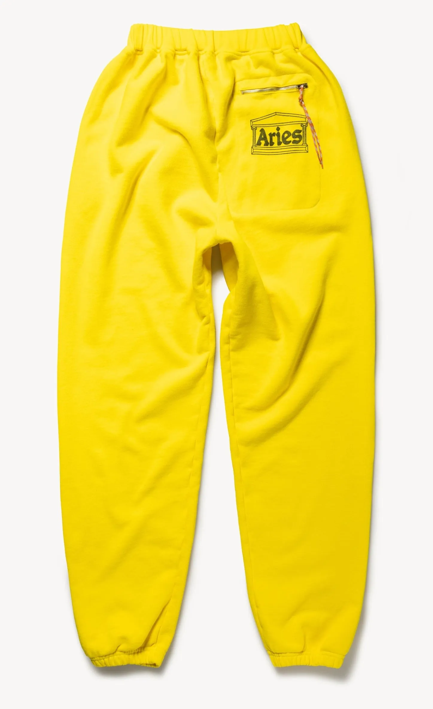 TEMPLE SWEATPANT /  ARIES  /  YELLOW