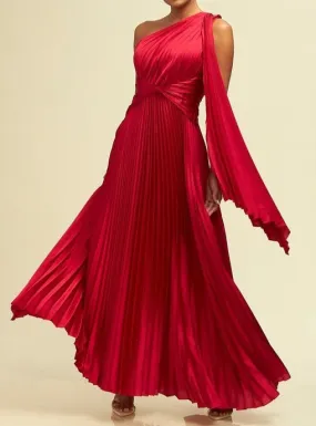 The Caro dress-Red