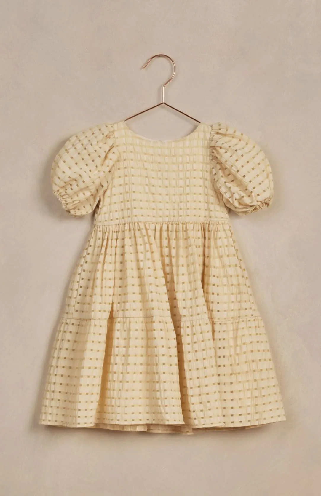 The Chloe Dress by Noralee - Lemon Check - KIDS