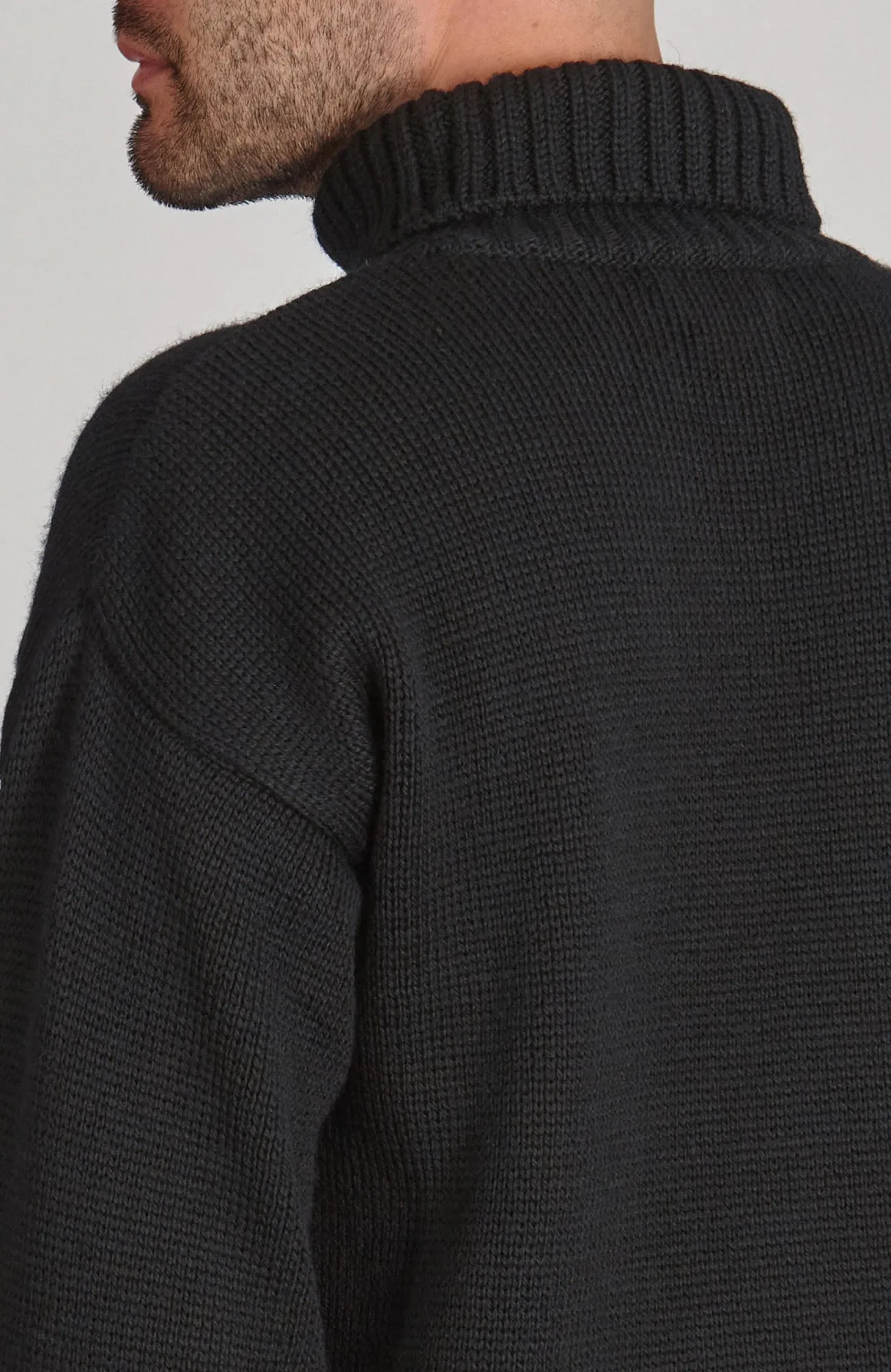 The Modern Submariner - Roll Neck Merino Wool Jumper