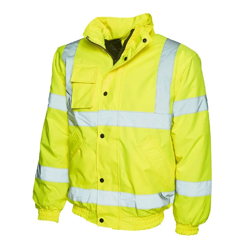 Uneek High Vis Bomber Jacket UC804