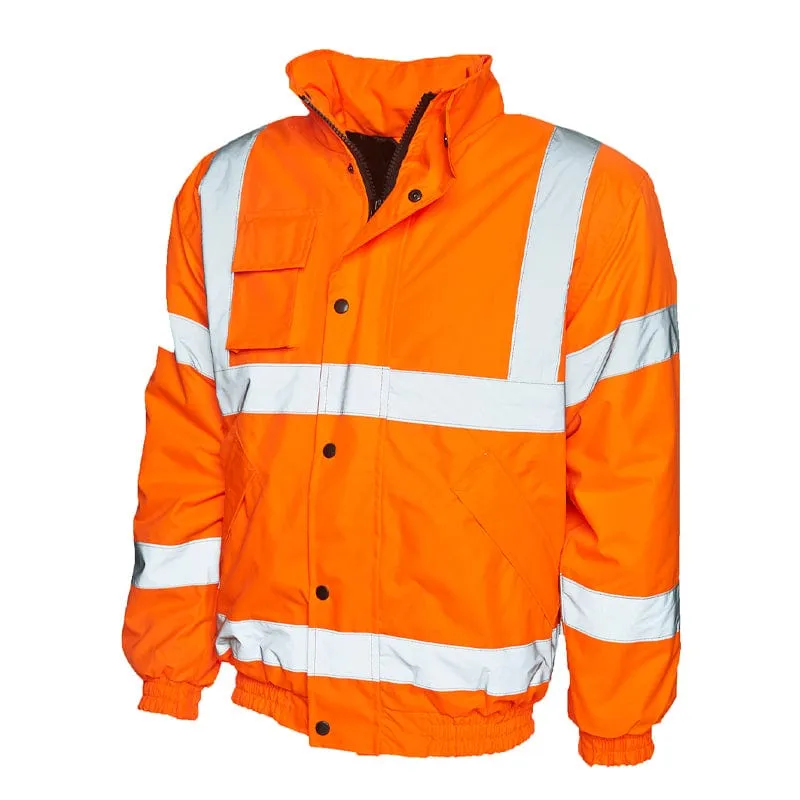 Uneek High Vis Bomber Jacket UC804