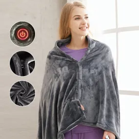 Usb-electric warm shawl - comfortable warm fleece