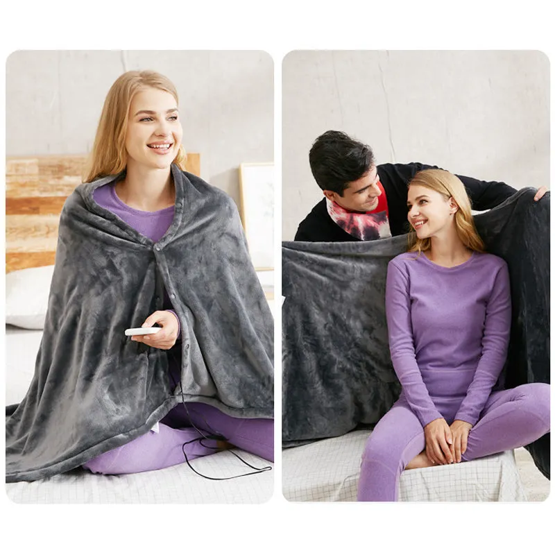 Usb-electric warm shawl - comfortable warm fleece