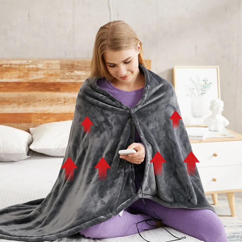 Usb-electric warm shawl - comfortable warm fleece