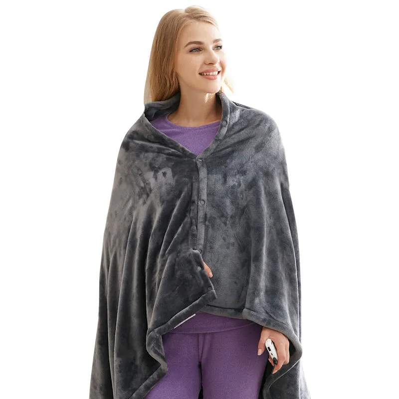 Usb-electric warm shawl - comfortable warm fleece