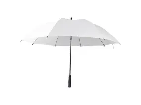 WHITE 30" SELF-OPENING GOLF UMBRELLA