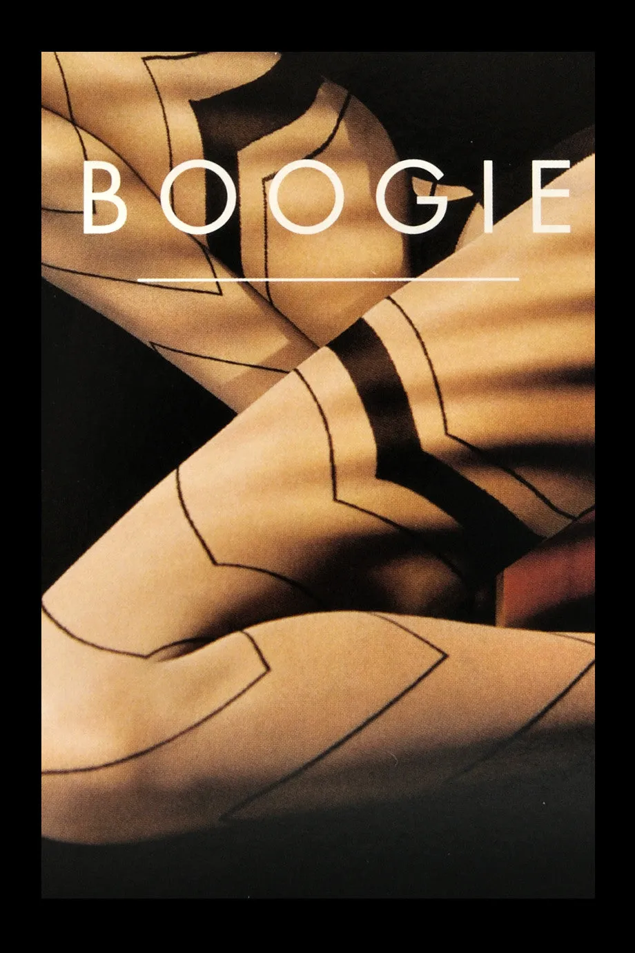 WOLFORD BOOGIE Striped Black Tights 9180