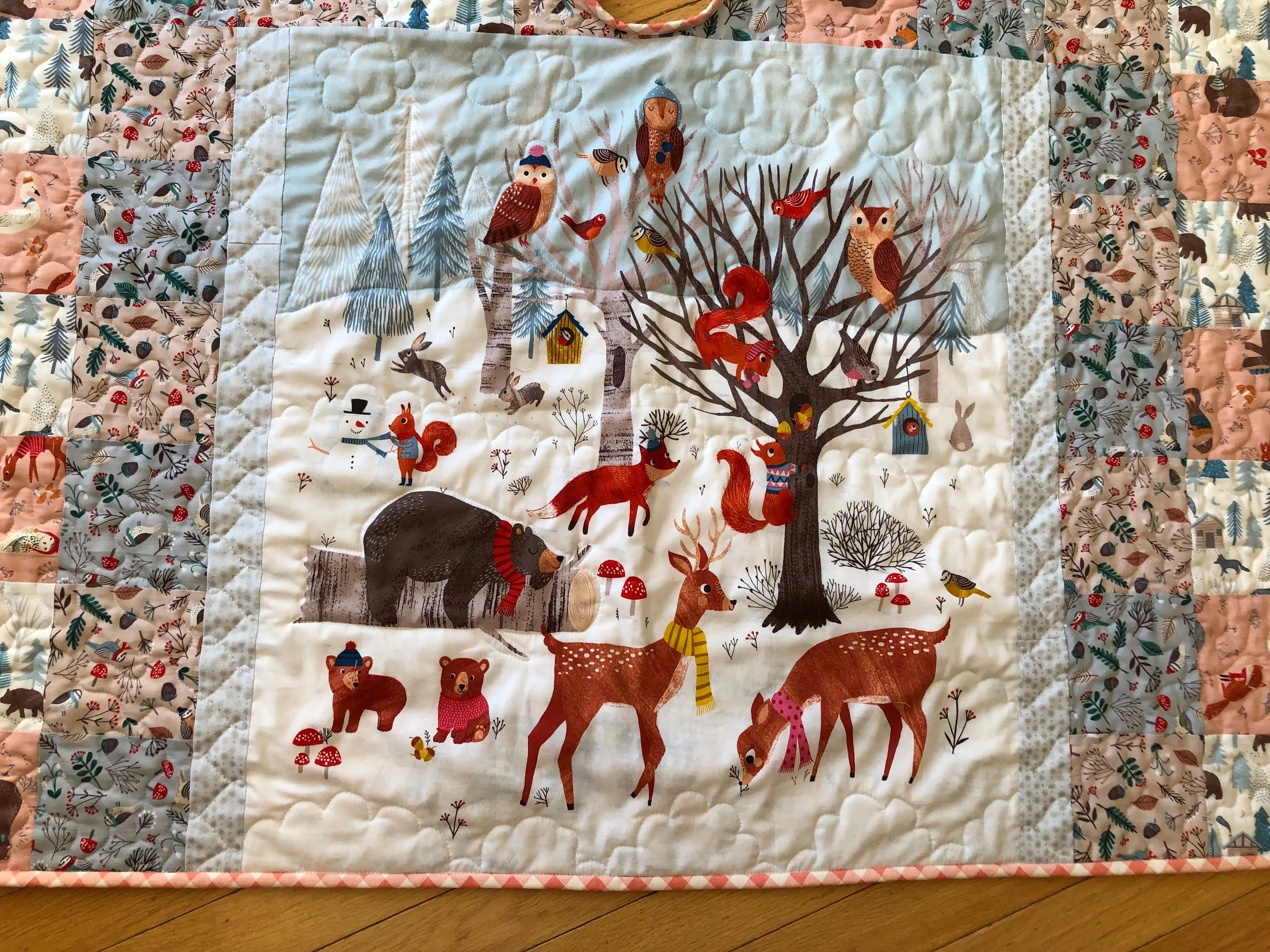 Woodland Christmas Tree Skirt