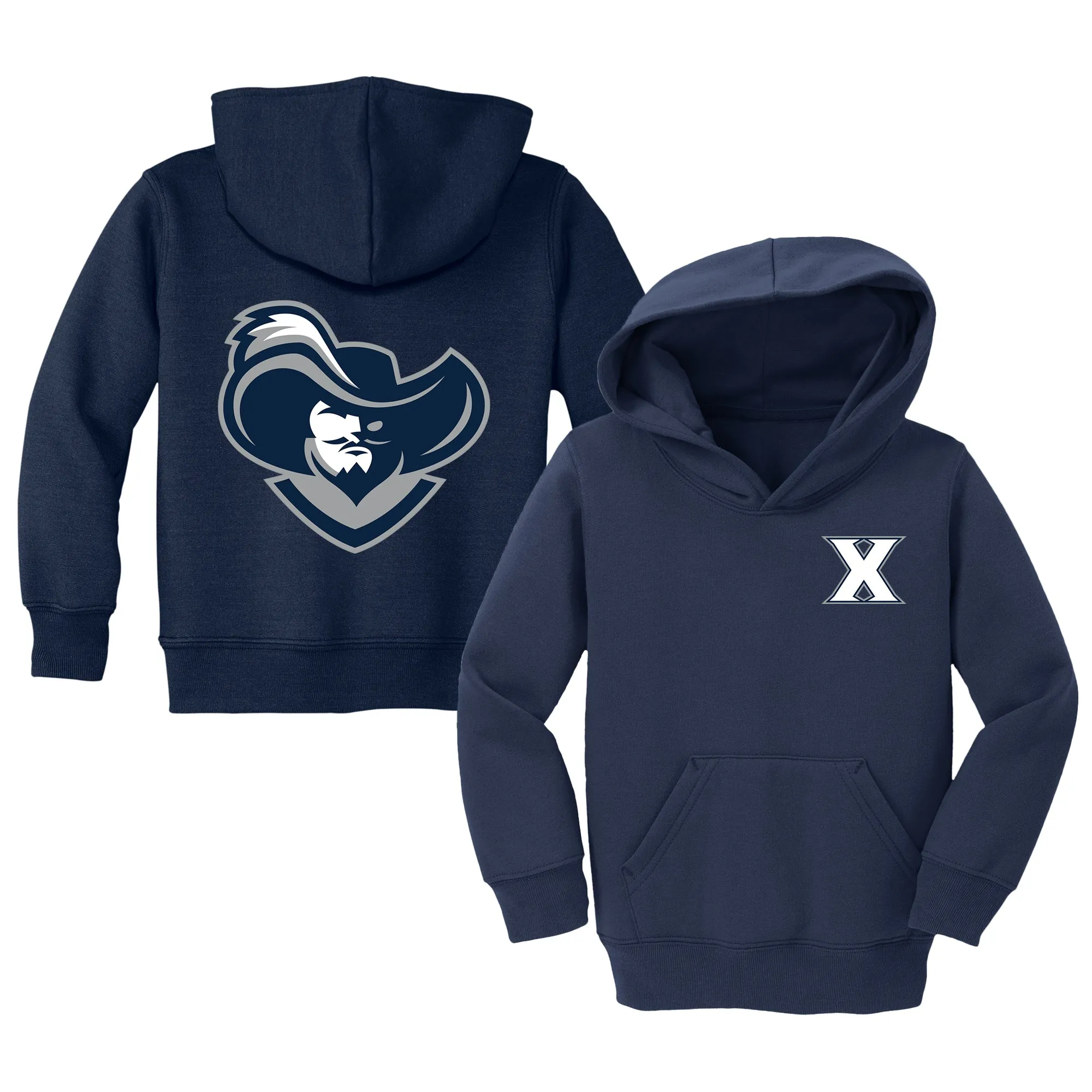 Xavier Musketeers Logo Toddler Pullover Sweatshirt